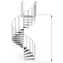 Height of staircase
